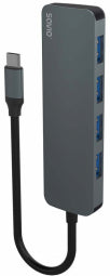 SAVIO Hub USB-C - 4 x USB-A, AK-54