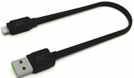 Câble lightning green cell kabgc02 025 m noir