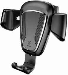 Poignée de gravité Baseus pour grille de ventilation de voiture (noir)