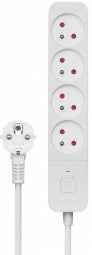 Rallonge électrique Savio Power Strip 4 prises 3 m