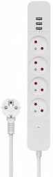 Rallonge Savio Multiprise 3 x USB-A Charge Rapide 1,5 m