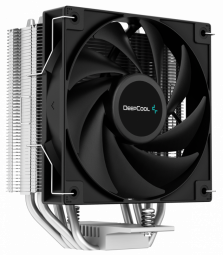 DeepCool AG400, CPU Air Cooler, 1x120mm PWM Fan, TDP 220W, 4 Heatpipes, LGA1700/1200/115x, AMD AM5/AM4, 125x92x150 mm(LxWxH), 2Y, R-AG400-BKNNMN-G-1