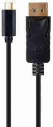 Câble Gembird USB Type-C mâle - DisplayPort mâle 4K à 60 Hz 2 m Noir
