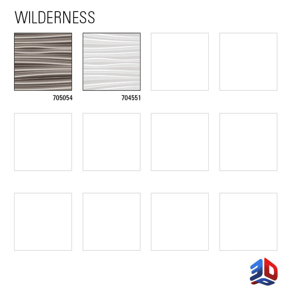 Panneau mural 3D Profhome 3D 705054 Wilderness Brushed Nickel Panneau décoratif gaufré d'aspect plastique brillant bronze 1,7 m2