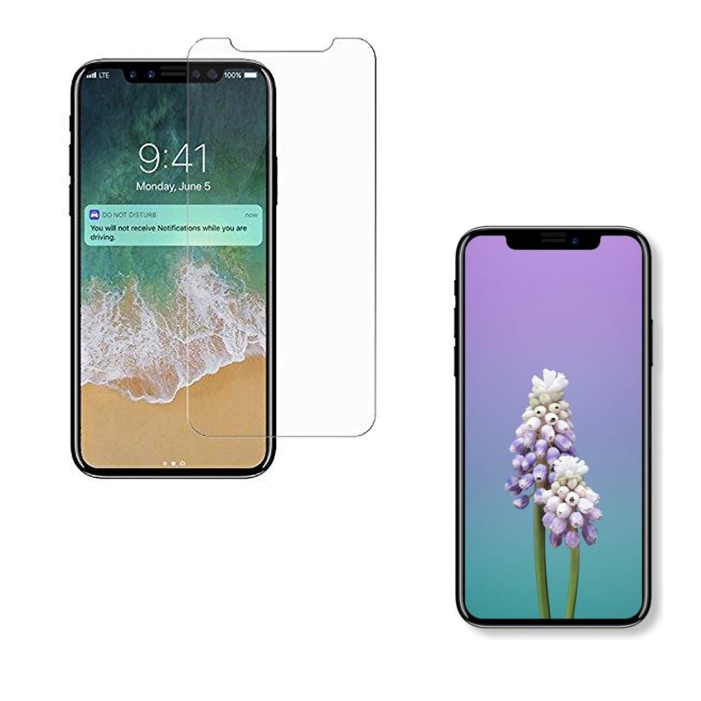 Protection dEcran en Verre Trempé Contre les Chocs pour Apple iPhone X clicktofournisseur.com