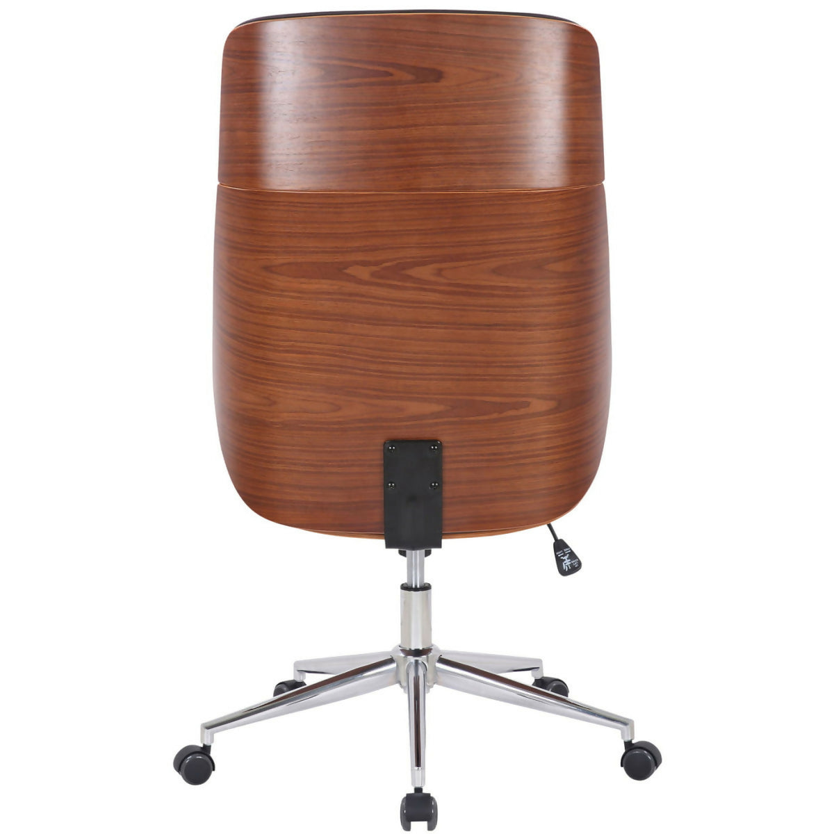 Fauteuil de bureau Varel - Noyer - marron