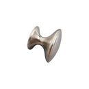 Bouton de meuble ROND, Finition zamak nickel mat