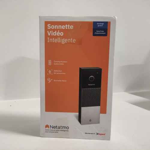 Retour client Ecost Sonnette vidéo intelligente Netatmo, WiFi, audio, détection personnelle, sans frais ABO