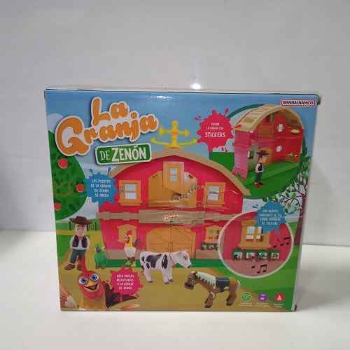 Ecost Customer Return La Granja de Zenon Playset and Figures with Sound El Reino Infantil + 24 Month