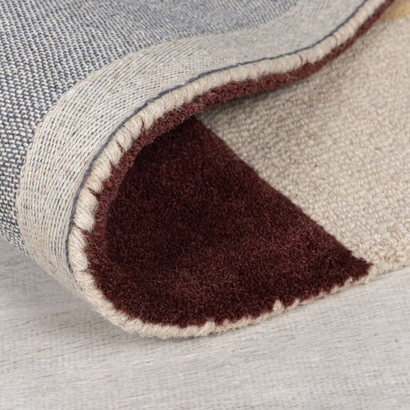 Tapis de salon moderne pure laine GLEE