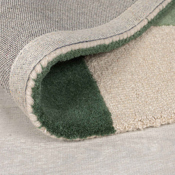 Tapis de salon moderne pure laine GLEE