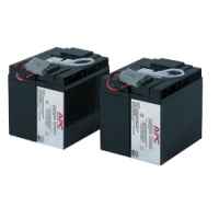 Batterie APC UPS pour SUA2200I, SMT2200I, SUA3000I, SMT3000I, SUA2000XLI, SUA3000XLI, SUA5000RMI5U « RBC55 » (timbre vert 0,5 lei)