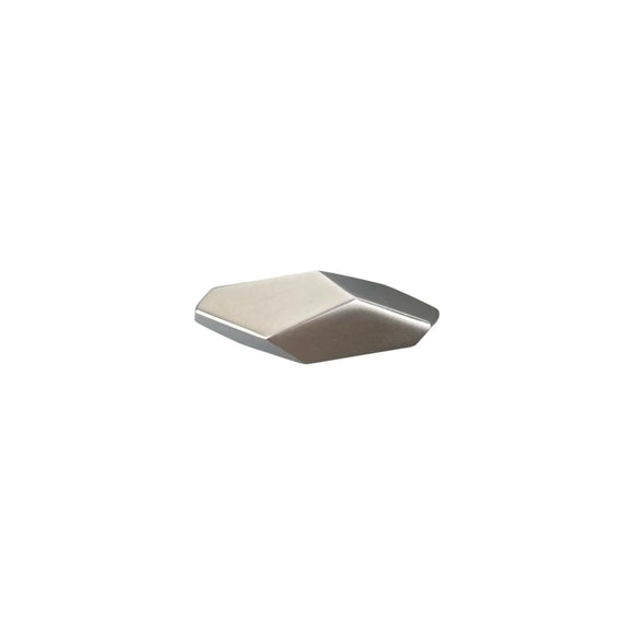 Bouton de meuble TYREL, Finition métal chrome mat