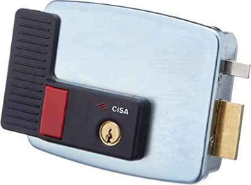 Serrure électronique 12 V galvanisée argent, retour client Ecost Cisa 11731601