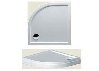 Receveur de douche acrylique quadrant riho davos 289 120x120x45 cm - Clicktofournisseur.com
