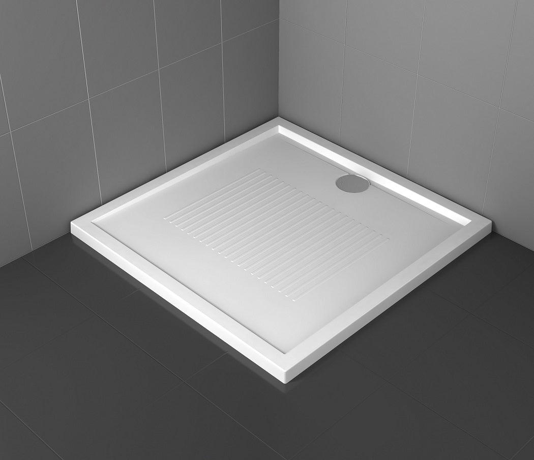 Receveur de douche carré NOVELLINI NEW OLYMPIC 100x100 cm clicktofournisseur.com