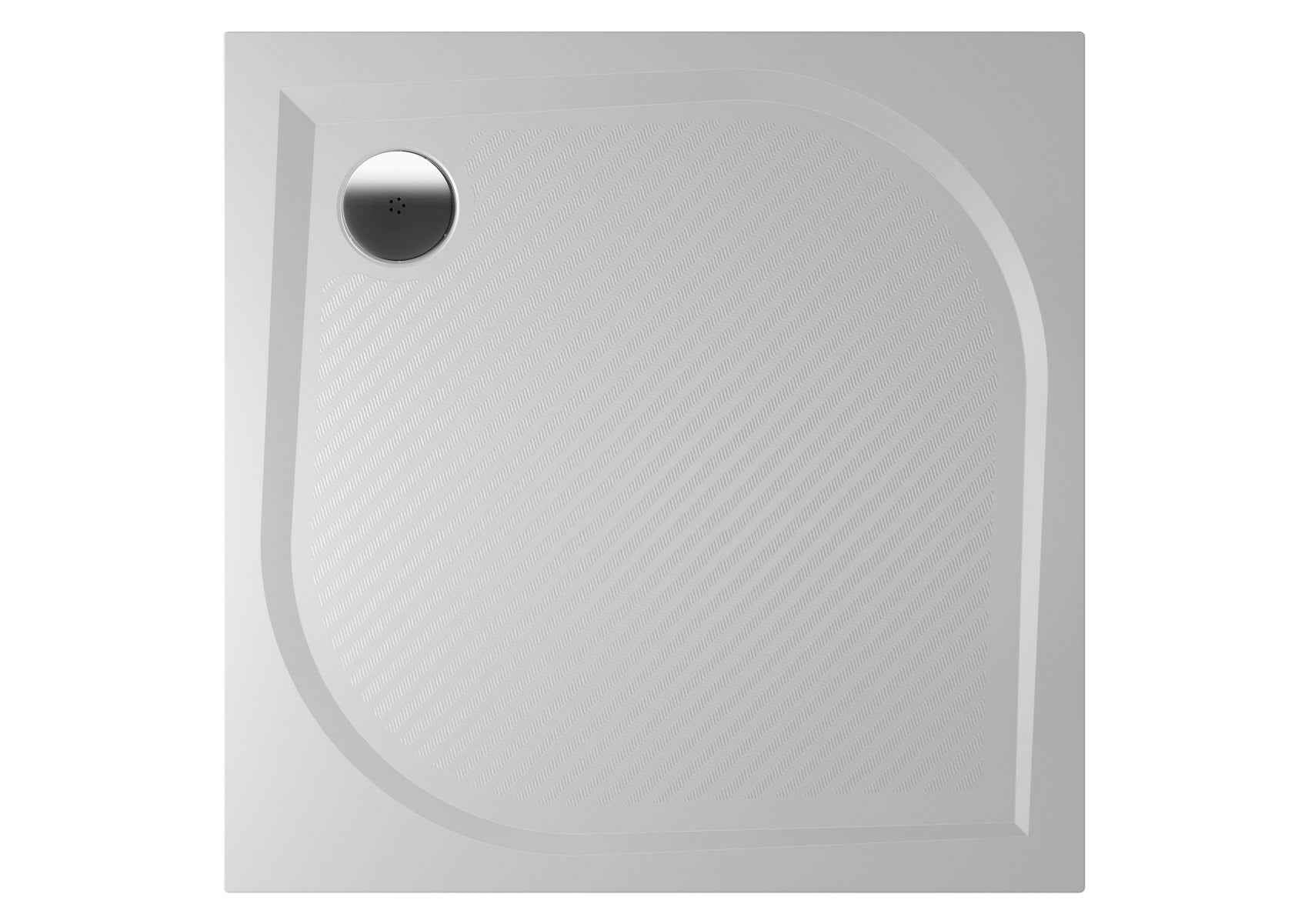 Receveur de douche carré en marbre riho kolping db20 80x80x3cm - Clicktofournisseur.com