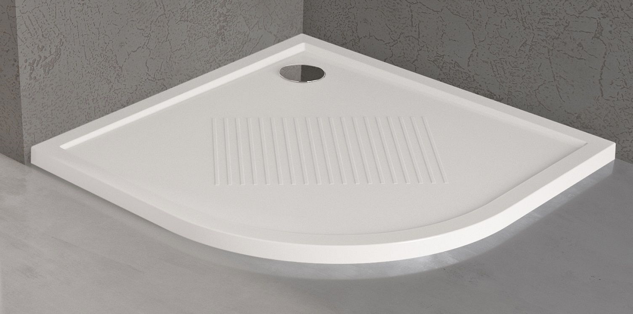 Receveur de douche ¼ de cercle NOVELLINI NEW VICTORY 100x100 cm clicktofournisseur.com