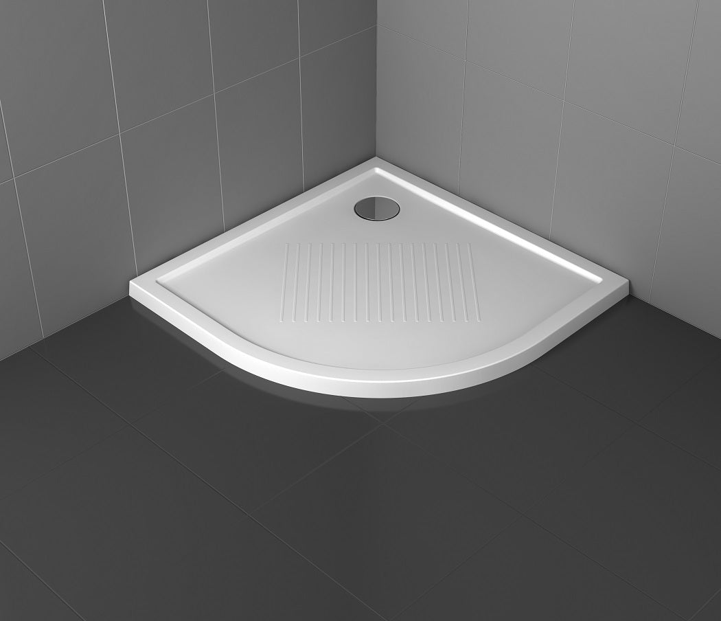 Receveur de douche ¼ de cercle novellini new victory 90x90 cm - Clicktofournisseur.com