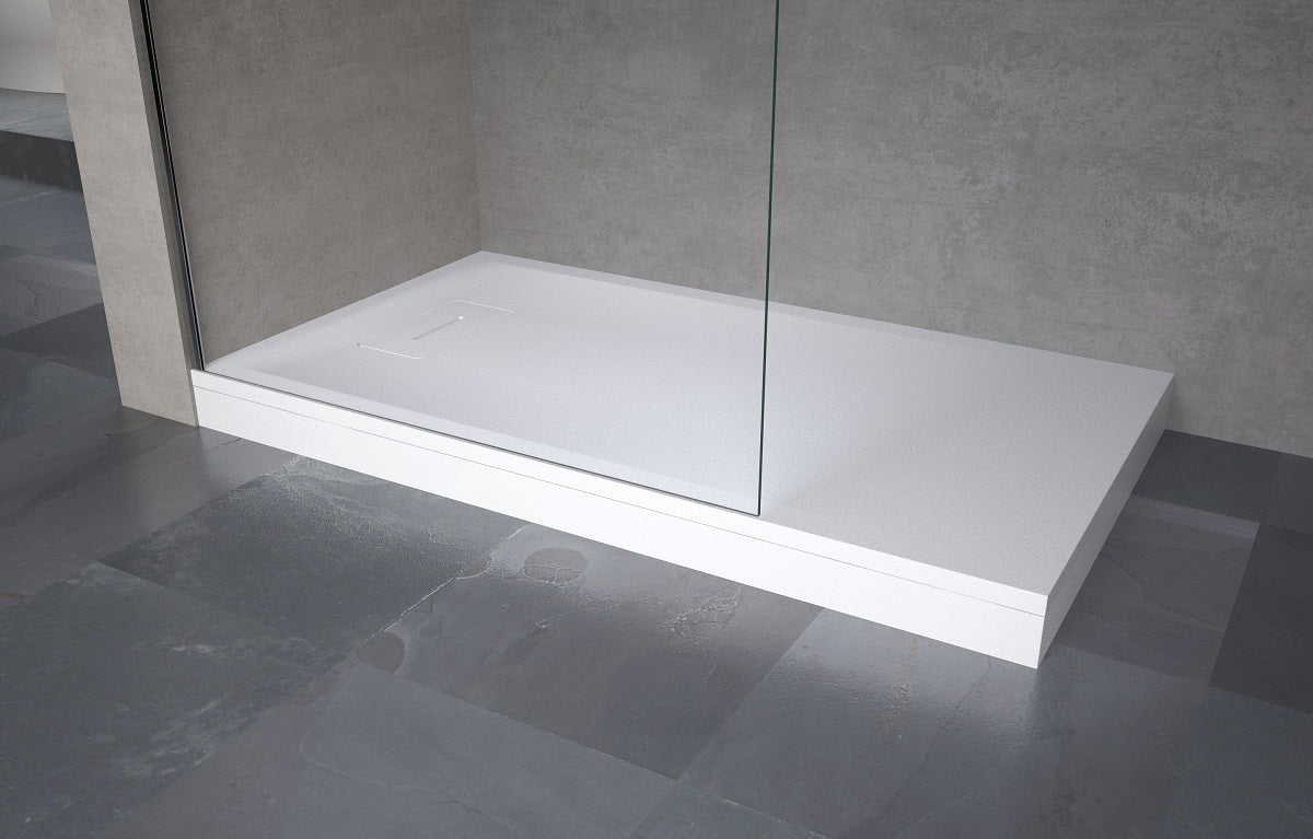 Receveur de douche en résine novellini novosolid 120x70 cm - Clicktofournisseur.com