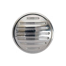 Bouton de meuble ROND STRIE, Finition zamak chrome