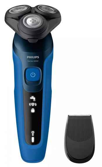 Philips | Electric Shaver | S5466/17 | Operating time (max) 45 min | Wet & Dry | Lithium Ion | Royal Blue