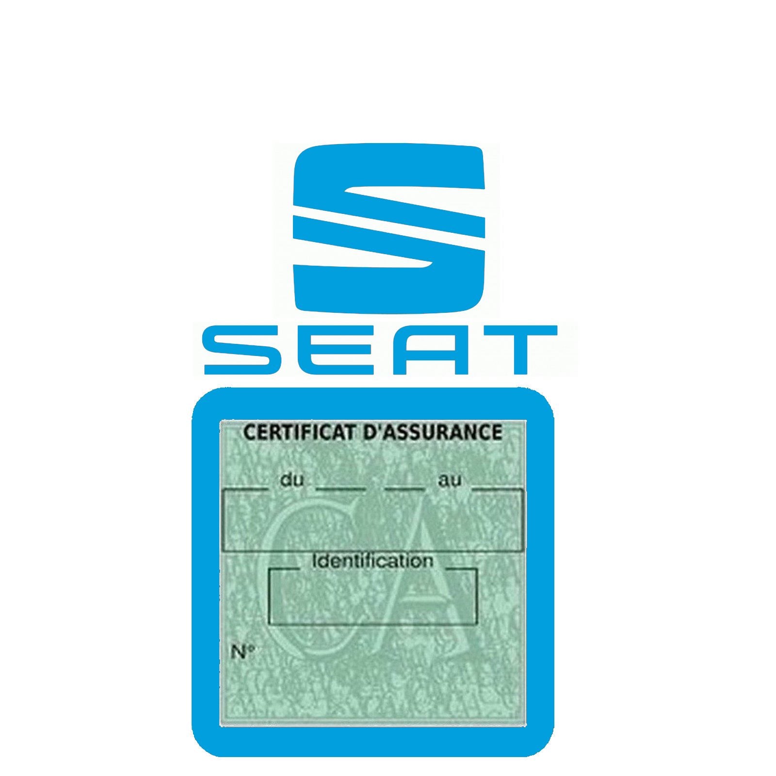 SEAT VS124 Etui assurance auto clicktofournisseur.com