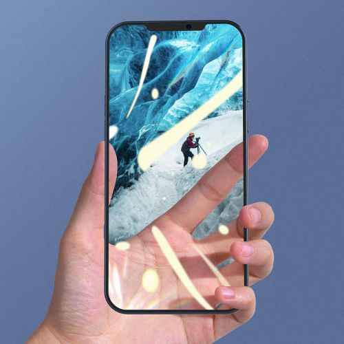 Baseus iPhone 12 mini 0,25 mm Plein écran Verre trempé (2 pièces) Noir (SGAPIPH54N-KC01)