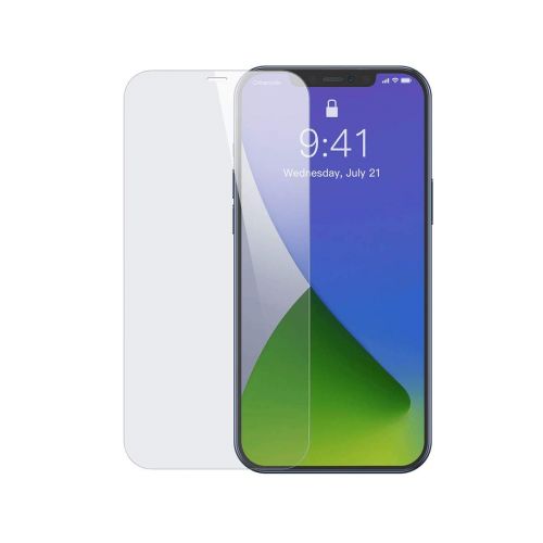 Baseus iPhone 12 Pro Max 0,3 mm Verre trempé intégral (2 pièces) Blanc (SGAPIPH67N-LS02)