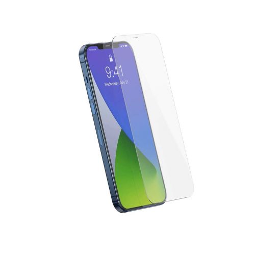 Baseus iPhone 12 Pro Max 0,3 mm Verre trempé intégral (2 pièces) Blanc (SGAPIPH67N-LS02)