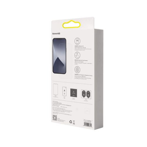 Baseus iPhone 12 Pro Max 0,3 mm Verre trempé intégral (2 pièces) Blanc (SGAPIPH67N-LS02)