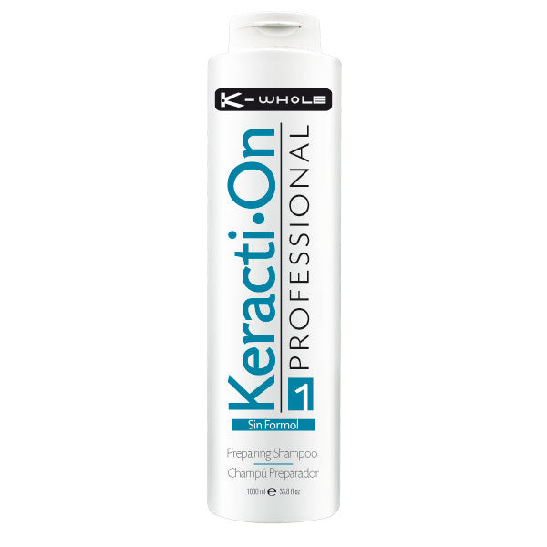 Shampooing reparateur avec keratine 1000ml - Clicktofournisseur.com