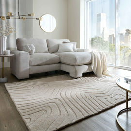 Tapis pure laine tufté main ALLAY