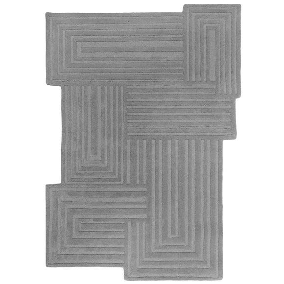 Tapis de salon et chambre pure laine SERENE
