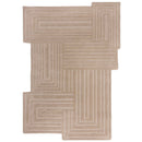 Tapis de salon et chambre pure laine SERENE