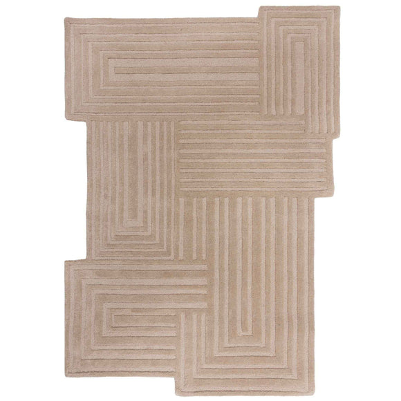 Tapis de salon et chambre pure laine SERENE