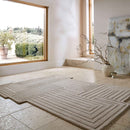 Tapis de salon et chambre pure laine SERENE