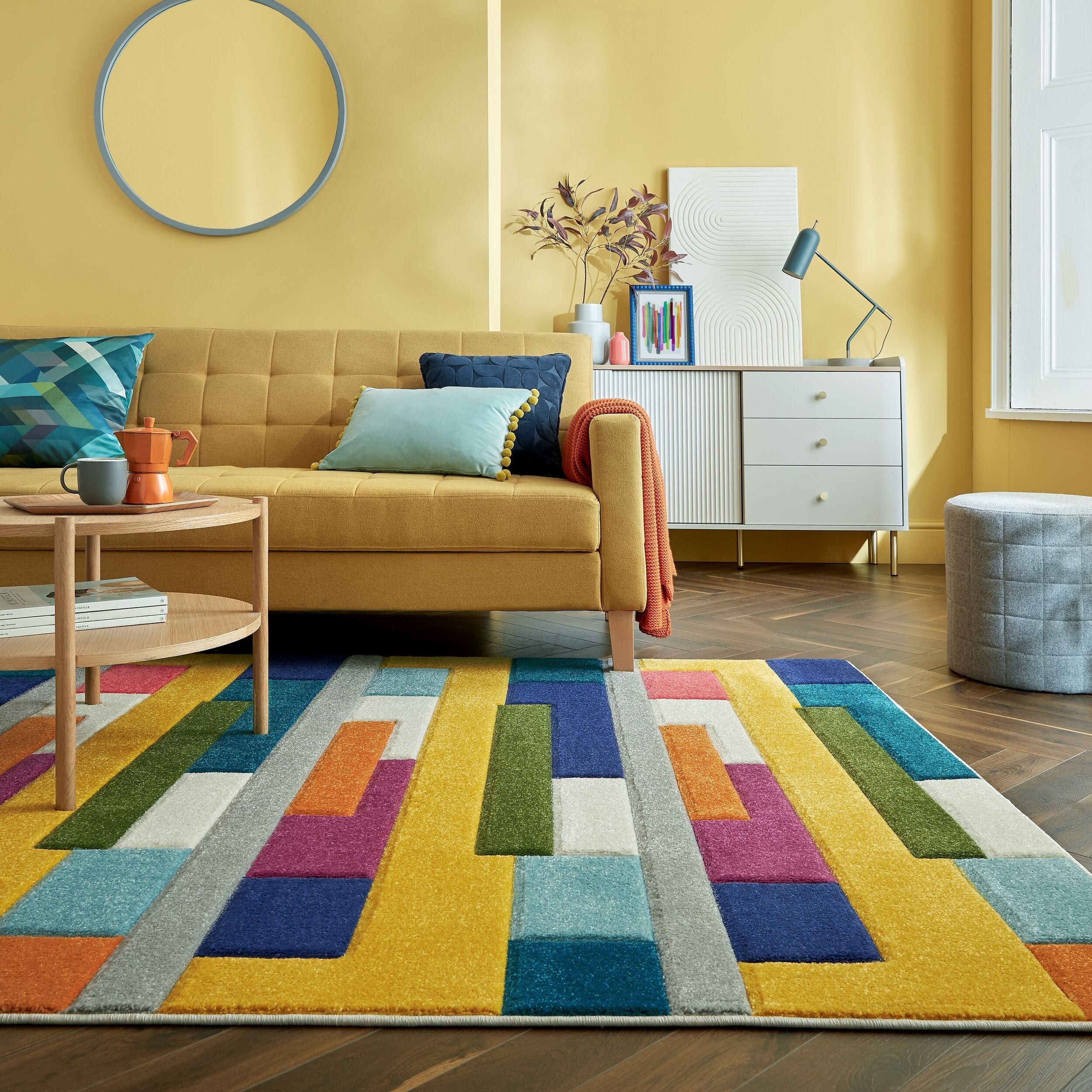 Tapis de salon design bega