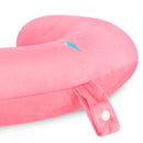 Oreiller de voyage avec support pour téléphone spokey serpente