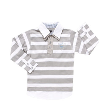 SRK Polo à rayures garçon ECIMAR10-16 clicktofournisseur.com