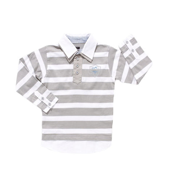 SRK Polo à rayures garçon ECIMAR10-16 clicktofournisseur.com