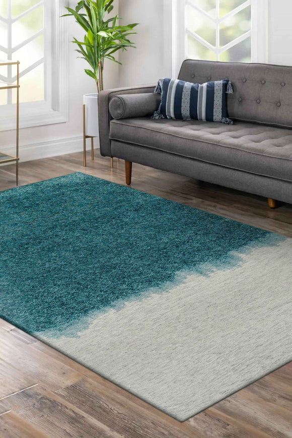 Tapis de salon moderne tissé plat BURST