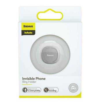 Anneau de support de téléphone invisible Baseus Tool, argenté (SUYB-0S)
