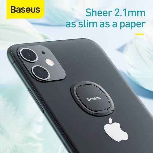 Anneau de support de téléphone invisible Baseus Tool, argenté (SUYB-0S)