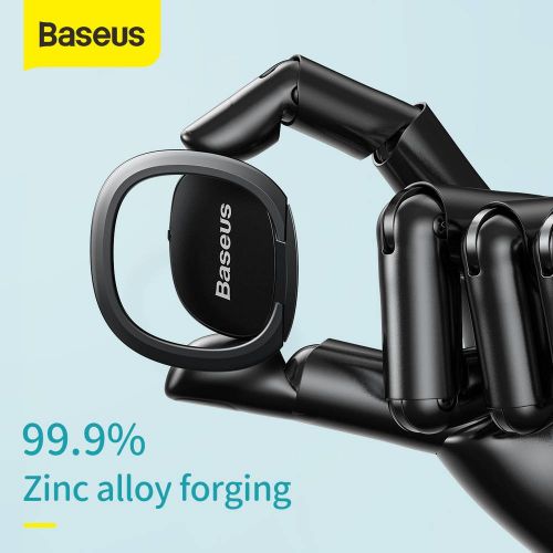 Anneau de support de téléphone invisible Baseus Tool, argenté (SUYB-0S)