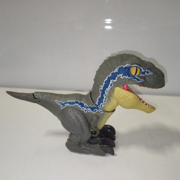 Ecost Customer Return Jurassic World Dominion Uncaged Rowdy Roars Velociraptor Beta Dinosaur Action