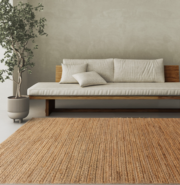 Tapis de salon jute NATURA