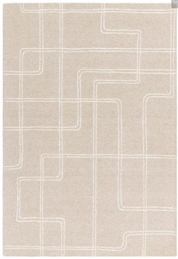 Tapis de salon pure laine LINEA