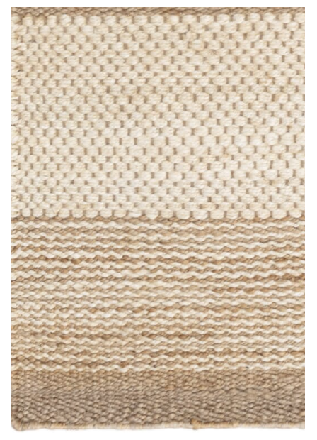 Tapis de salon pure jute BANYAN