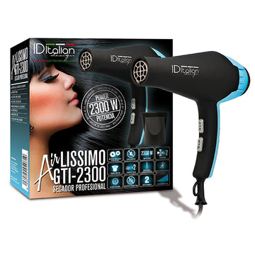 Sèche-cheveux gti 2300 airlissimo bleu azur2300w - Clicktofournisseur.com